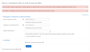 Cómo cambiar el dominio de Moodle Ayuda LucusHost