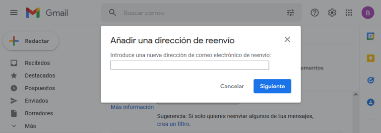 Cómo Redireccionar Correos De Gmail | Ayuda LucusHost