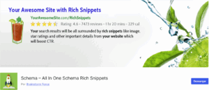 Schema – All In One Schema Rich Snippets – plugin reseñas google wordpress