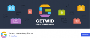 Getwid - Gutenberg Blocks