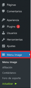 menú-WordPress