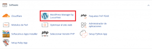 WordPress Manager by LucusHost