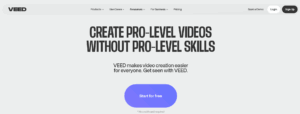 editor de videos VEED.IO