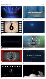 plantillas de vídeo Canva