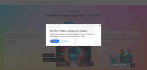 popups de notificacion Adobe