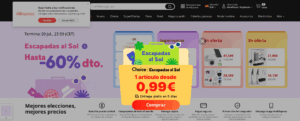 popups promocion AliExpress