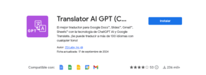 Traslator GPT Microsoft Word