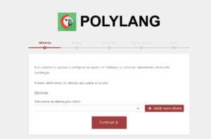 añadir nuevo idioma Polylang