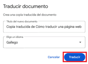 traducir documento Microsoft Word