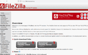 descargar filezilla client​