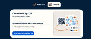 Crear QR con Bitly