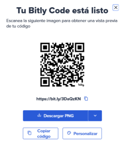 Ejemplo de código QR