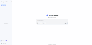 dashboard de DeepSeek